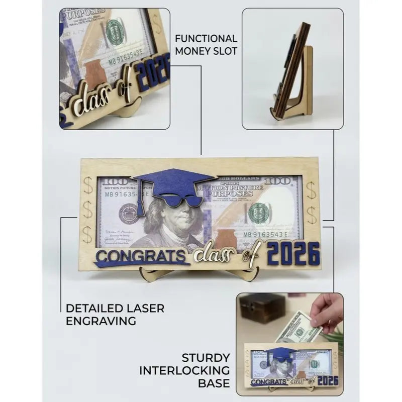 Graduation Money Holder 2026 – Creative Cash Gift Frame