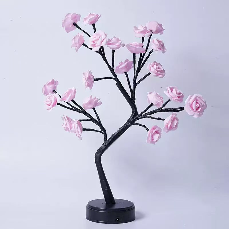 Rose Tree Night Light – USB LED Decorative Lamp