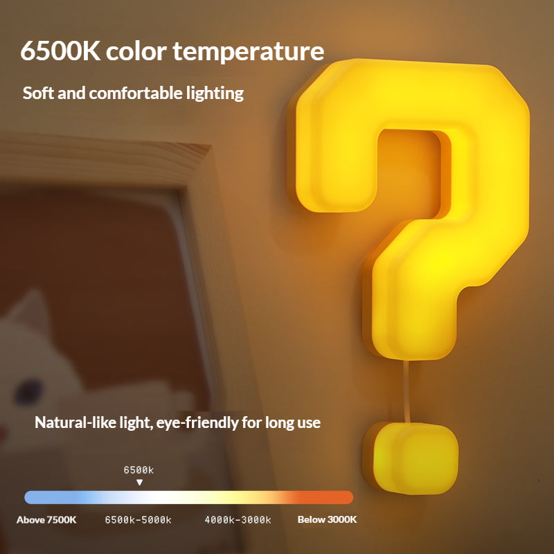 Mystery Question Mark Lamp