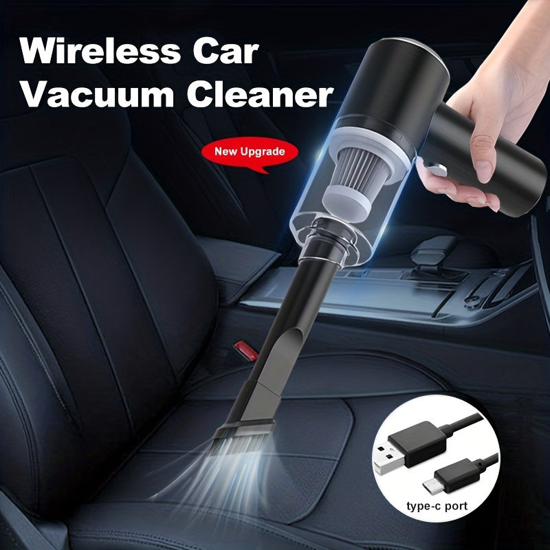 Wireless Car Vacuum Cleaner – Portable High Power Handheld Vacuum