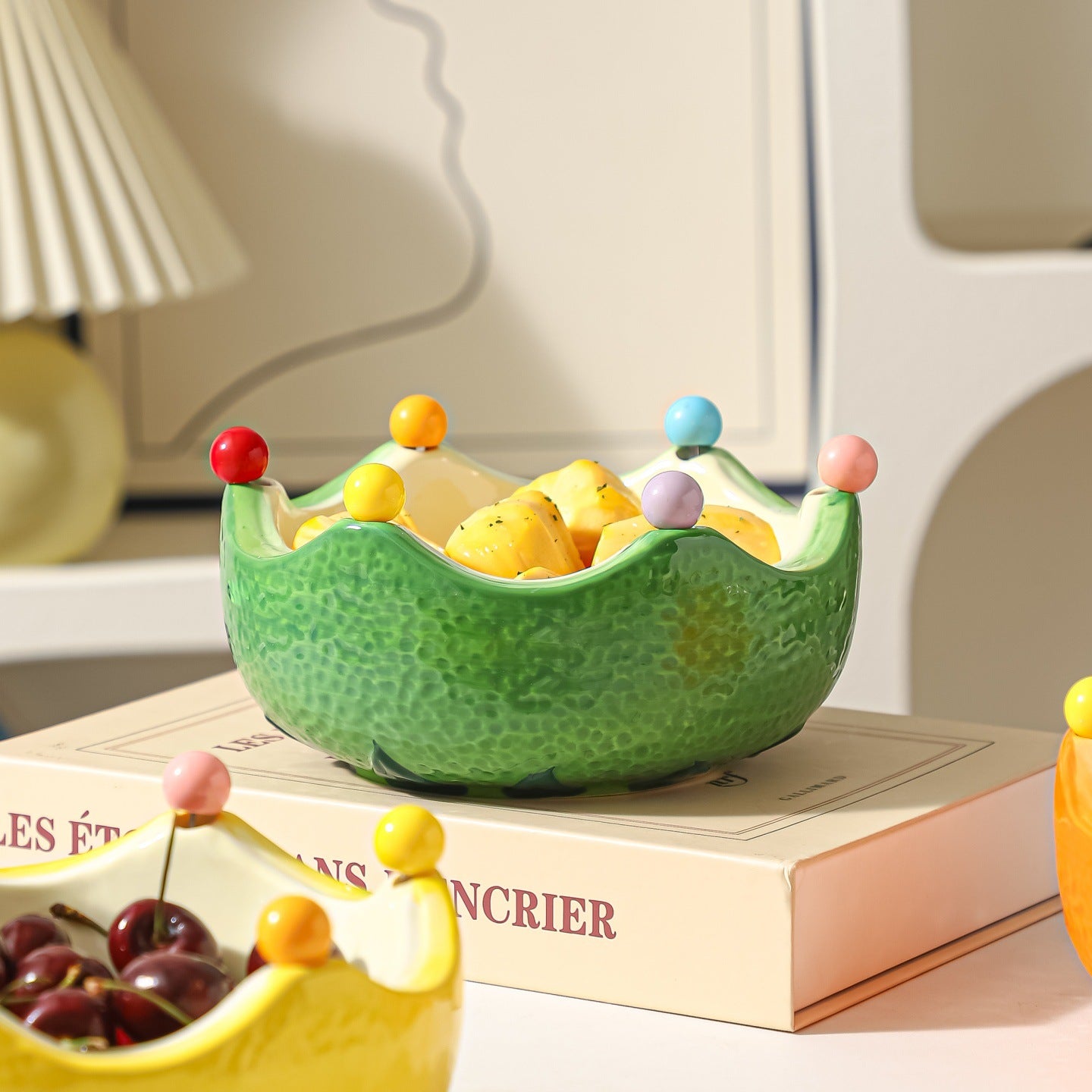 Juicy Crown · Fruit Bowl & Pick Set