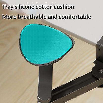 Ergonomic Desk Arm Support | 360° Rotating Adjustable Elbow Rest Clamp