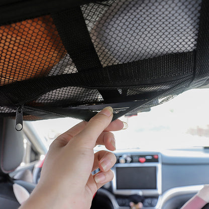 Car Ceiling Storage Net Organizer