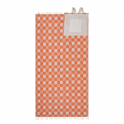 2-in-1 Convertible Beach Towel Backpack