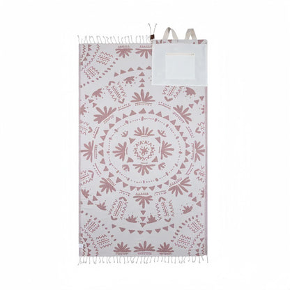 2-in-1 Convertible Beach Towel Backpack