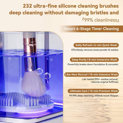 Ultimate 5-in-1 Makeup Brush Cleaner