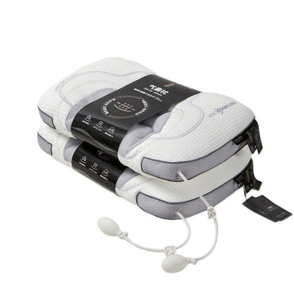 Adjustable Airbag Neck Support Pillow – Ergonomic Cooling Sleep Pillow