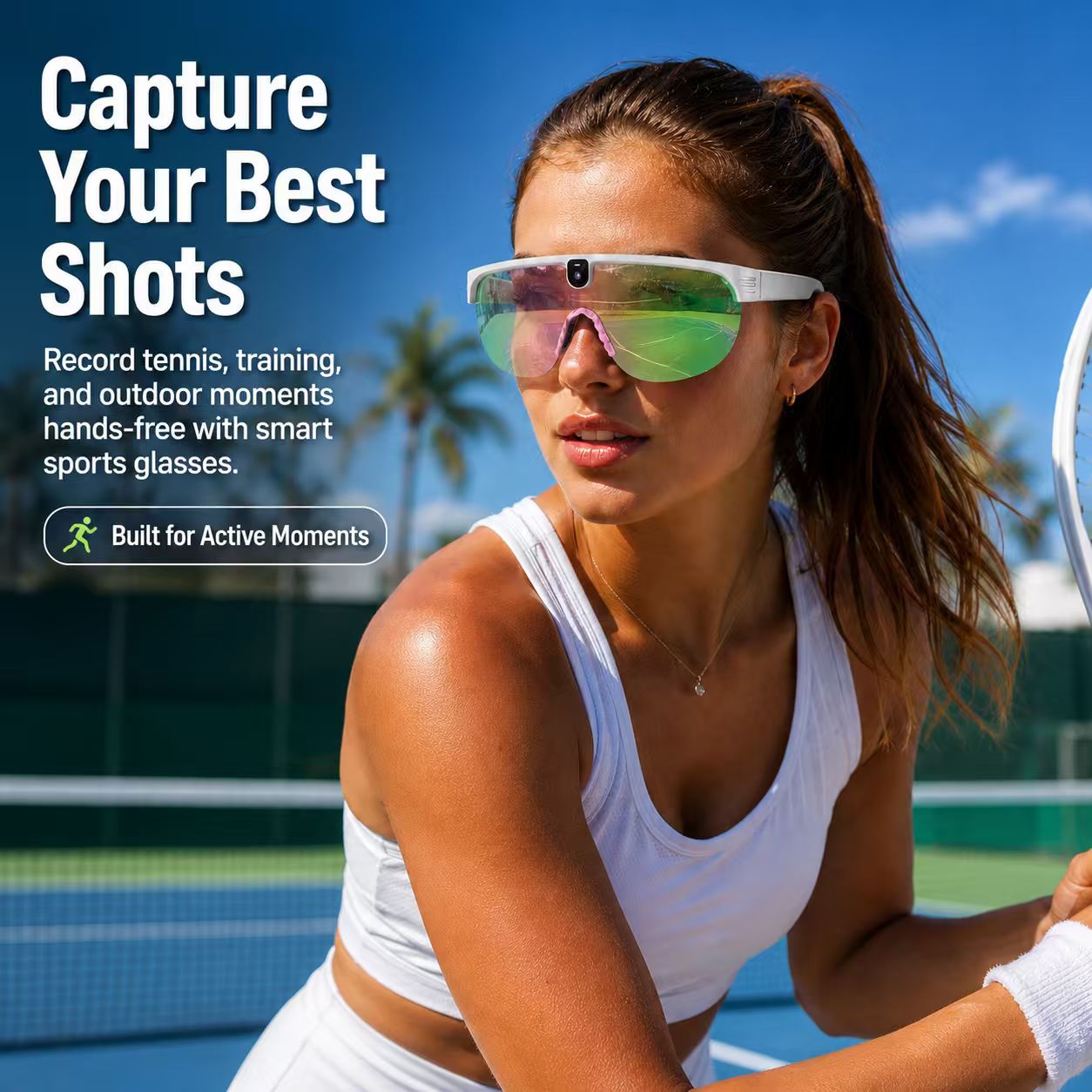 AI Smart Sports Glasses