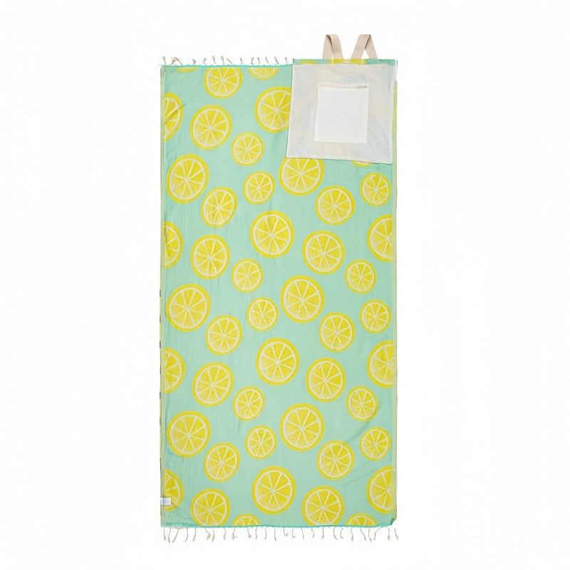 2-in-1 Convertible Beach Towel Backpack