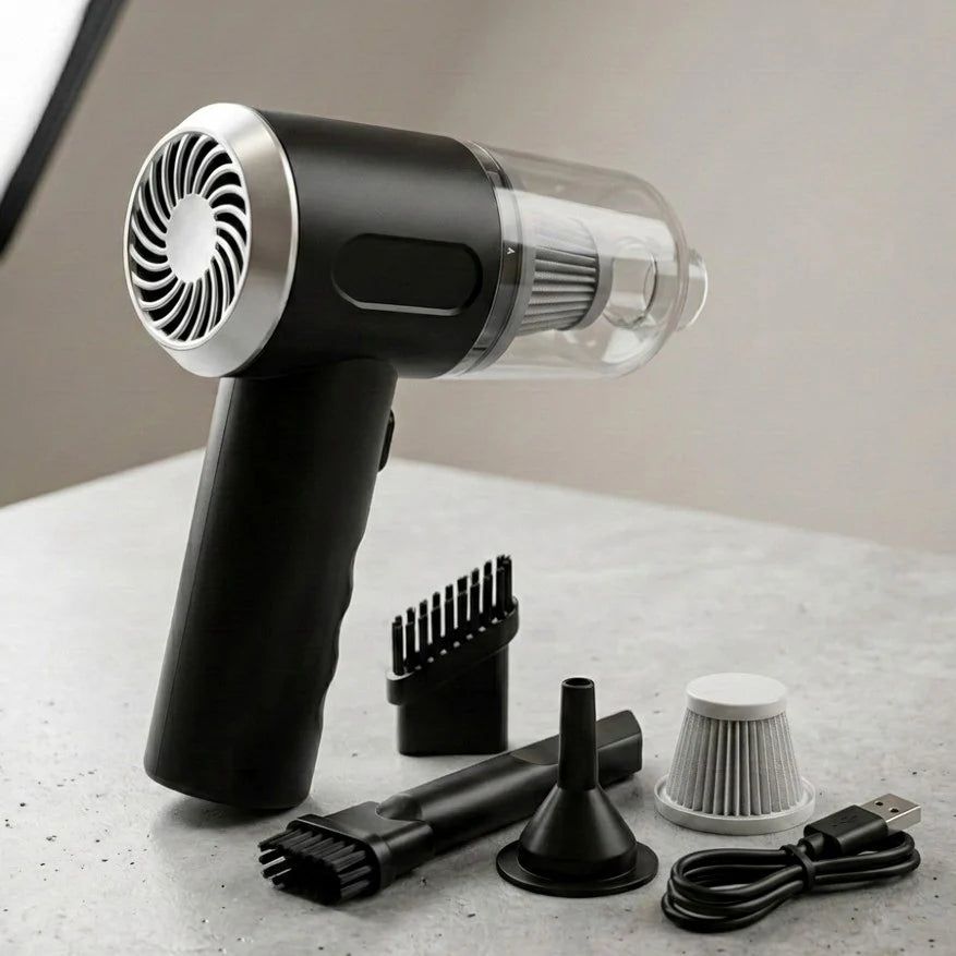 Wireless Car Vacuum Cleaner – Portable High Power Handheld Vacuum