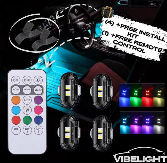 Wireless RGB LED Strobe Light