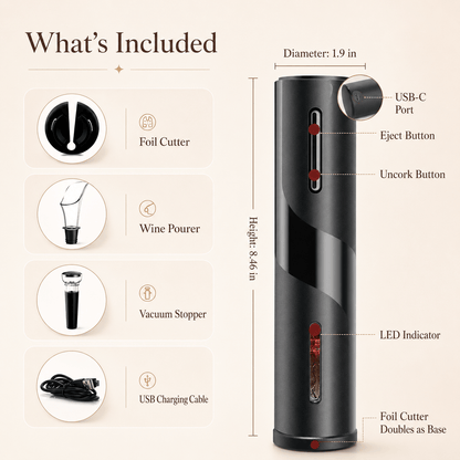Rechargeable Electric Wine Opener