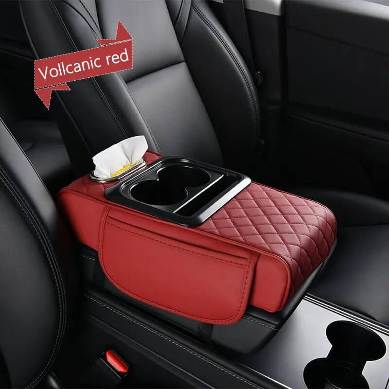 4-in-1 Car Armrest Organizer – Storage & Comfort Upgrade