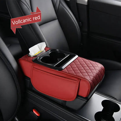 4-in-1 Car Armrest Organizer – Storage & Comfort Upgrade