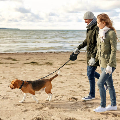5-in-1 Retractable Dog Leash Bottle