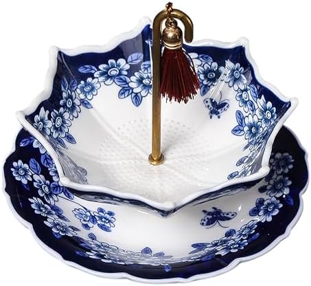 Elegant Ceramic Umbrella Tea Strainer