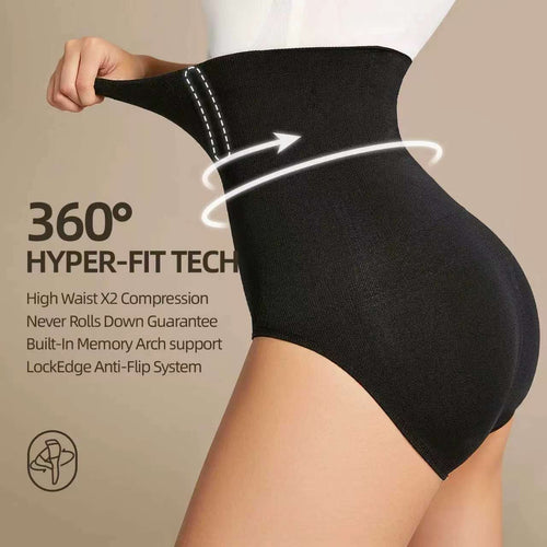 High Waisted Tummy Control Shapewear Panties