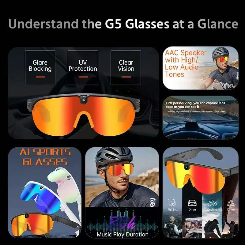 AI Smart Sports Glasses