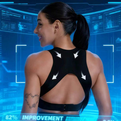Wireless Posture Support Bra – Front Closure Lift & Shape