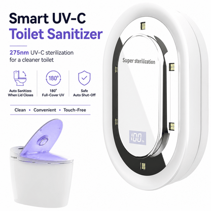 Smart UV Toilet Sanitizer Lamp