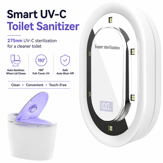 Smart UV-C Toilet Sanitizer Light