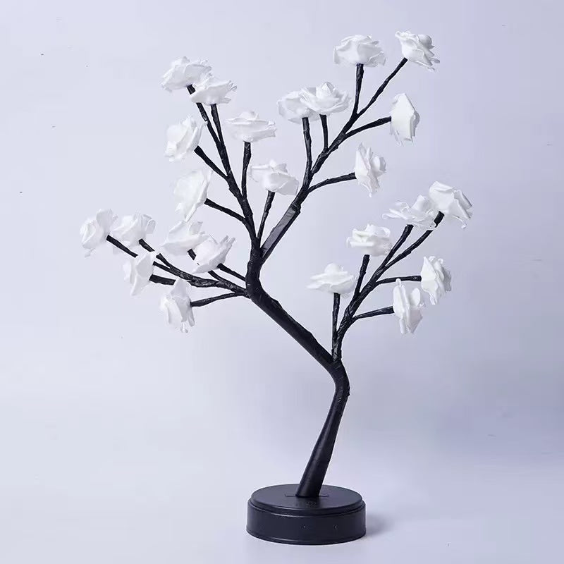 Rose Tree Night Light – USB LED Decorative Lamp