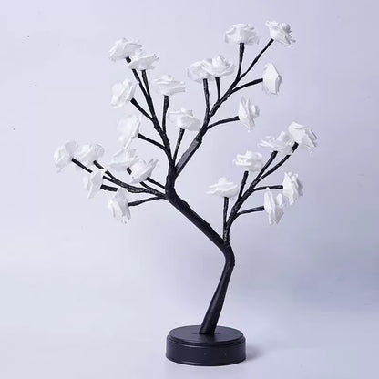 Rose Tree Night Light – USB LED Decorative Lamp