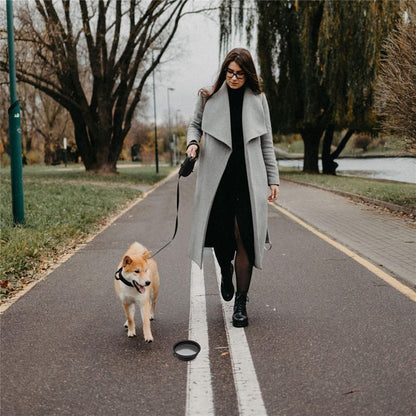 5-in-1 Retractable Dog Leash Bottle