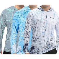 3-Pack Grey/Ocean Blue/White and Blue
