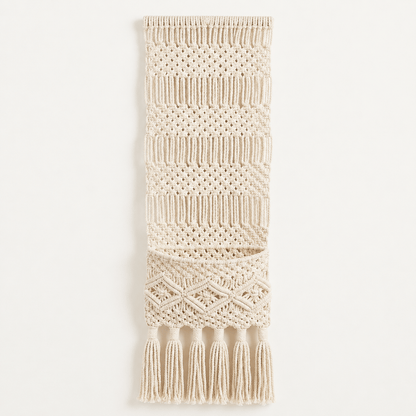 Handwoven Sofa Armrest Organizer