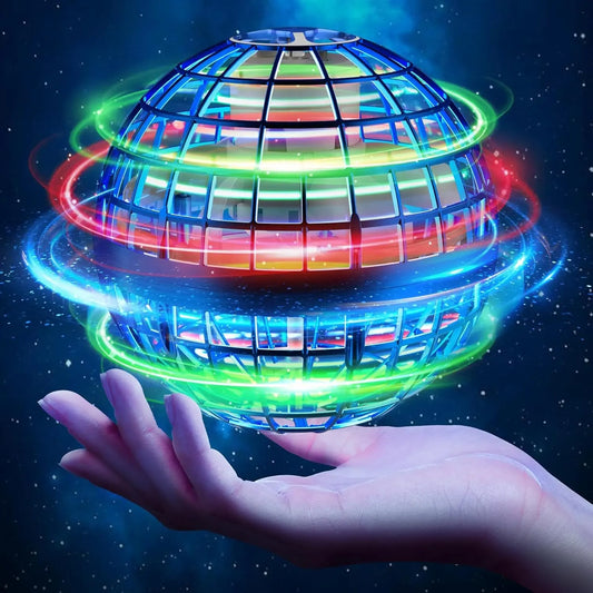 Flying Orb Ball Boomerang Toy – Hand Controlled LED Hover Spinner
