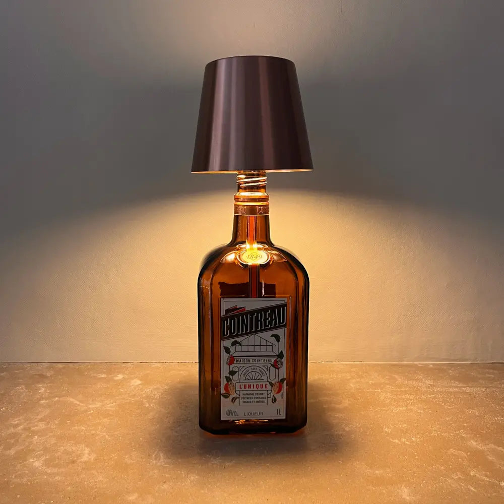 Rechargeable Wine Bottle Lamp – RGB Dimmable Table Light