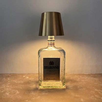 Rechargeable Wine Bottle Lamp – RGB Dimmable Table Light