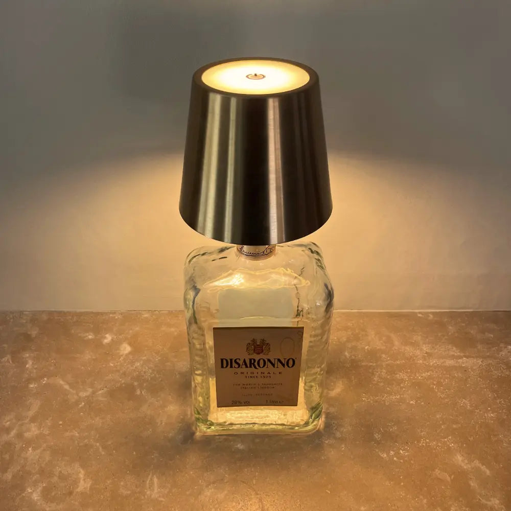 Rechargeable Wine Bottle Lamp – RGB Dimmable Table Light