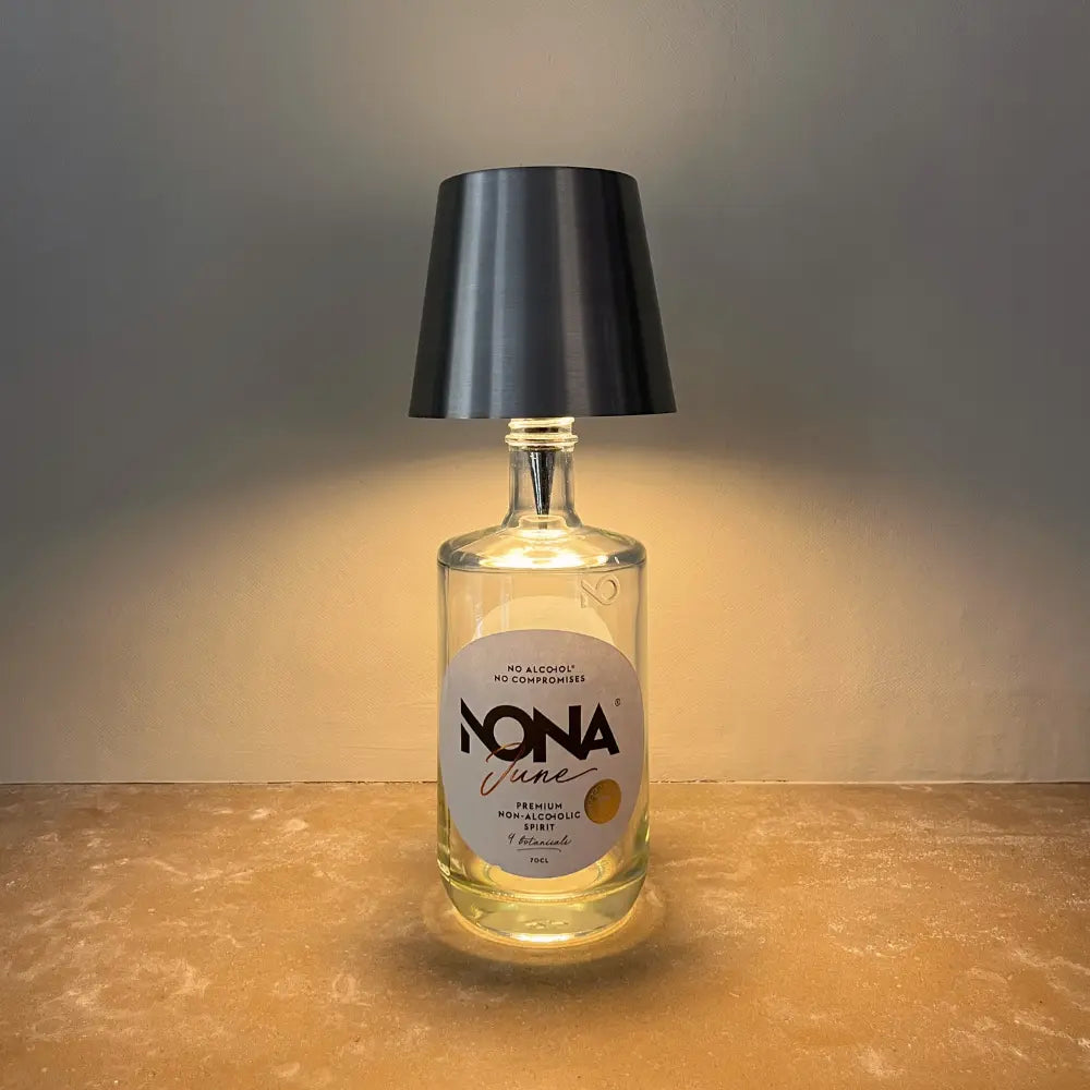 Rechargeable Wine Bottle Lamp – RGB Dimmable Table Light
