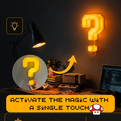 Mystery Question Mark Lamp