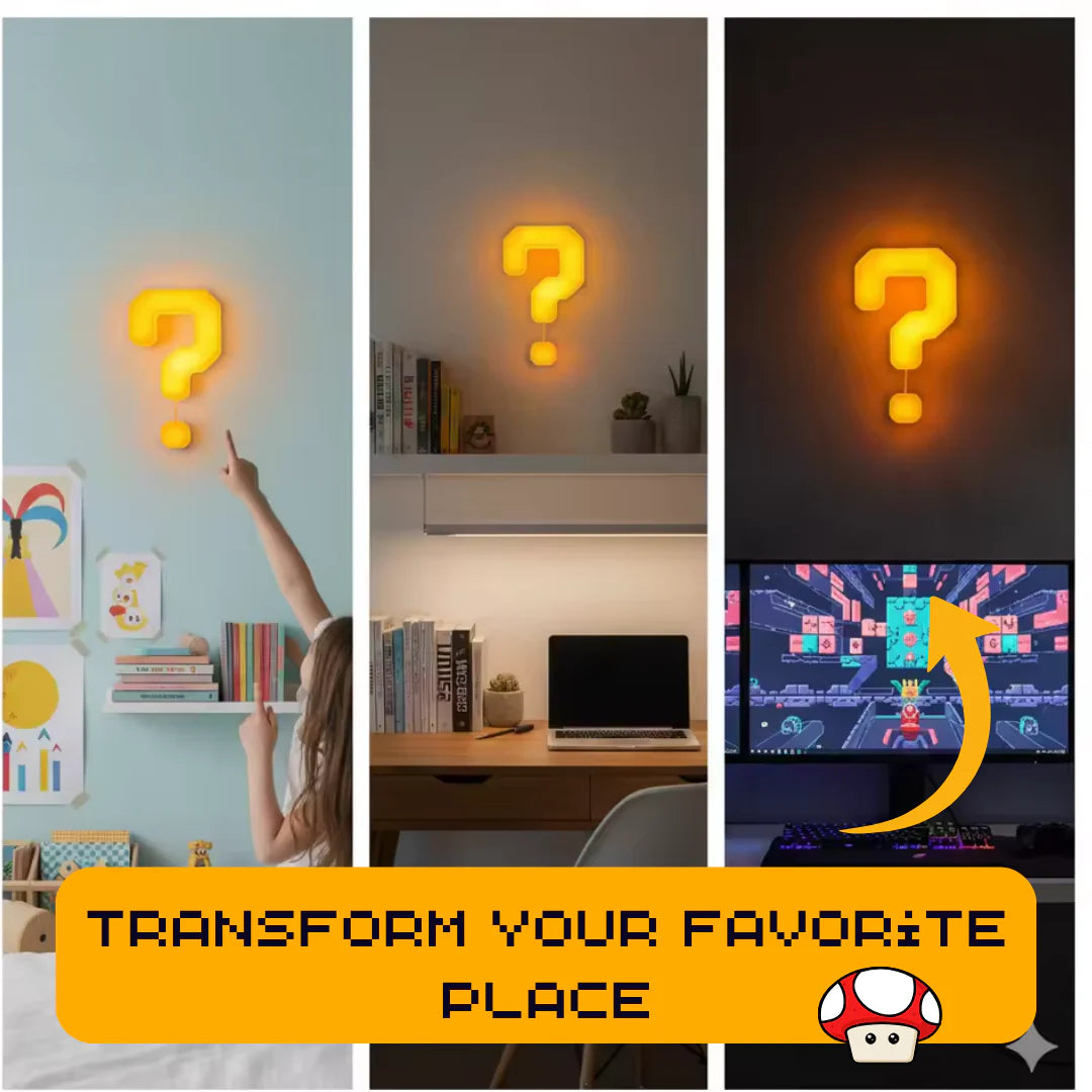 Mystery Question Mark Lamp