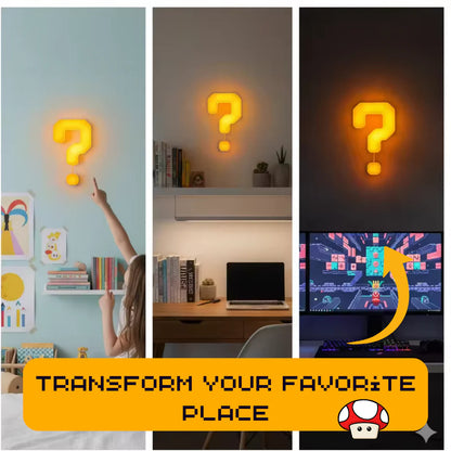 Mystery Question Mark Lamp