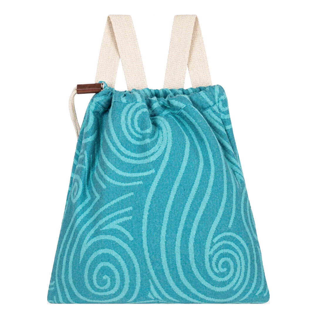 2-in-1 Convertible Beach Towel Backpack