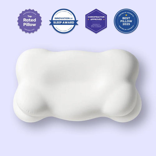 Ergonomic Memory Foam Pillow – Neck Pain Relief & Cooling Sleep