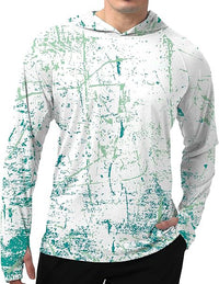 White and Green Shirt