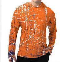 Orange-White Shirt