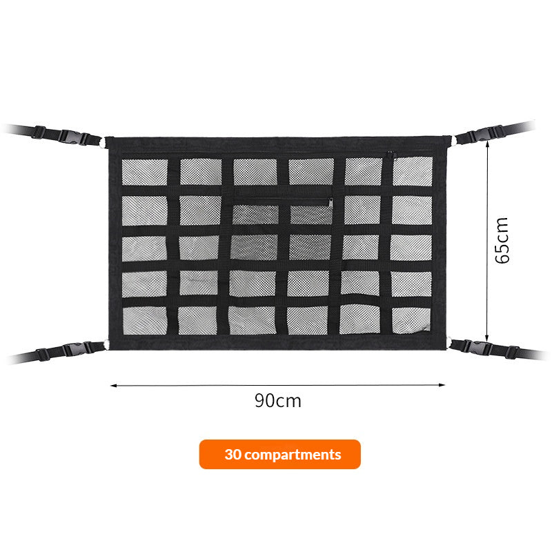 Car Ceiling Storage Net Organizer