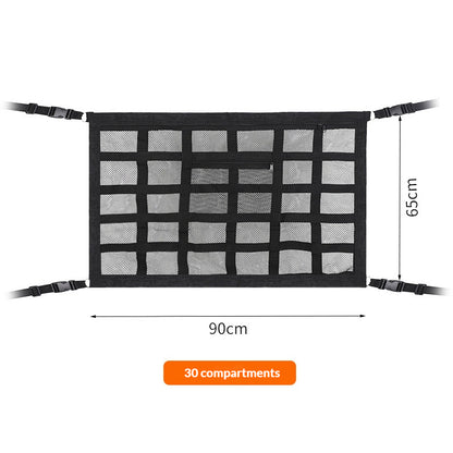 Car Ceiling Storage Net Organizer