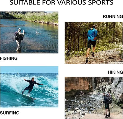 Men's UPF 50+ Sun Protection Hoodie Shirt