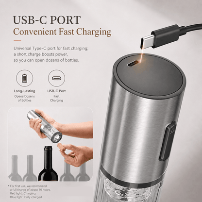 Rechargeable Electric Wine Opener