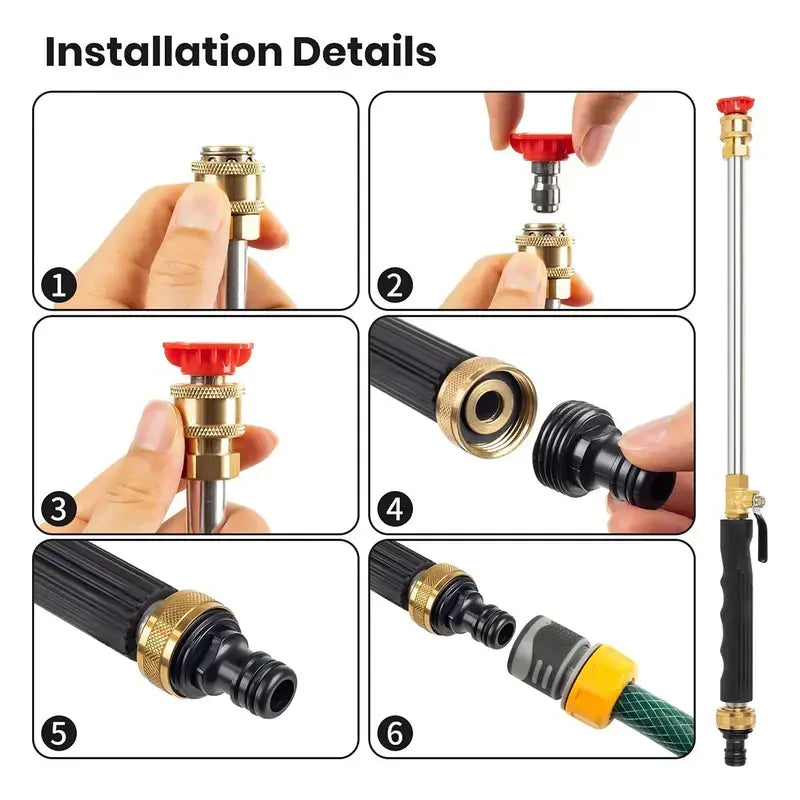 High Pressure Power Washer Water Spray Gun