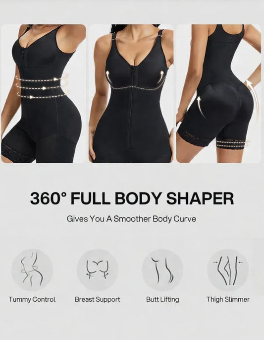 360° Sculpting Bodysuit – Tummy Control & Butt Lift Shapewear