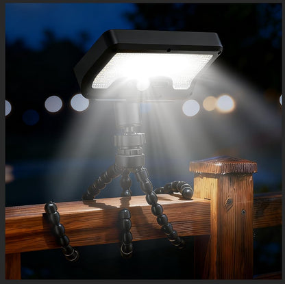 Clip-On Solar Motion Light | 3-Color Outdoor LED Fence Lamp